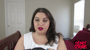 www.sydneyscreams4u.com - 485. Sydney's First Self Gag Talk thumbnail