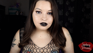 www.sydneyscreams4u.com - 1401. Big Titty Goth GF Gives You JOI thumbnail