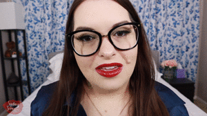 www.sydneyscreams4u.com - 2030. JOI to Professor's Glossy Red Lips thumbnail